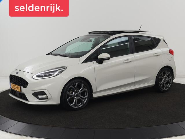 Ford FIESTA 1.0 EcoBoost ST-Line | Panoramadak | Camera | Carplay | Full LED | Verwarmde voorruit | Navigatie | Climate control | Cruise control | Parkeerhulp | Bluetooth