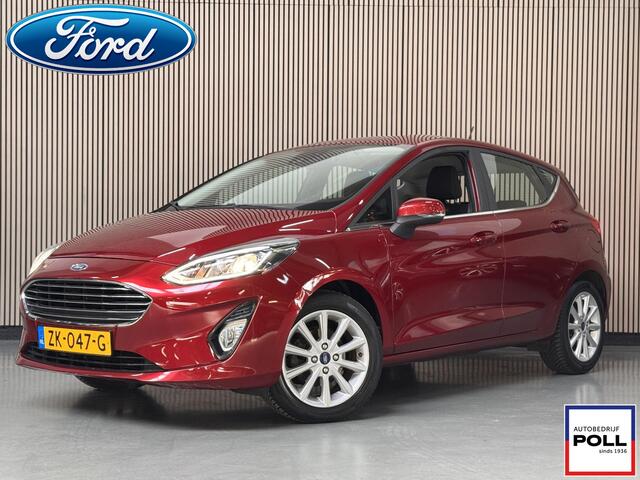 Ford FIESTA 100pk Titanium Navigatie Climat Cruise Trekhaak Parkeersensoren Dealeronderhouden 5drs