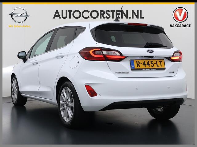 Ford FIESTA T 125PK Hybrid Titanium X Apple Carplay Android Auto Navi Bordherkenning Camera Ecc Cruise Control Pdc Lmv Privacy Glas Led Ford Sync 3 Keyless Bluetooth DAB+ 1e Eigenaar Origineel Nederlandse Auto ¤ 26000 nieuw!