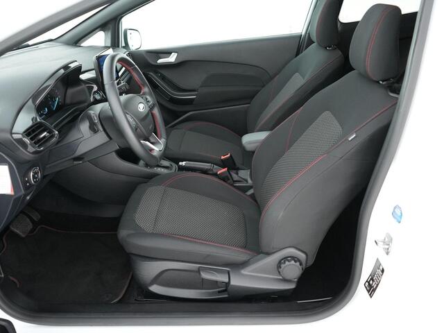 Ford FIESTA ST-Line 1.0 125pk AUTOMAAT |panoramadak|LED-koplampen|18" lichtmetalen wielen|Apple Carplay|blindspot|winter pack|parkeersensoren en camera|adaptive cruise control|