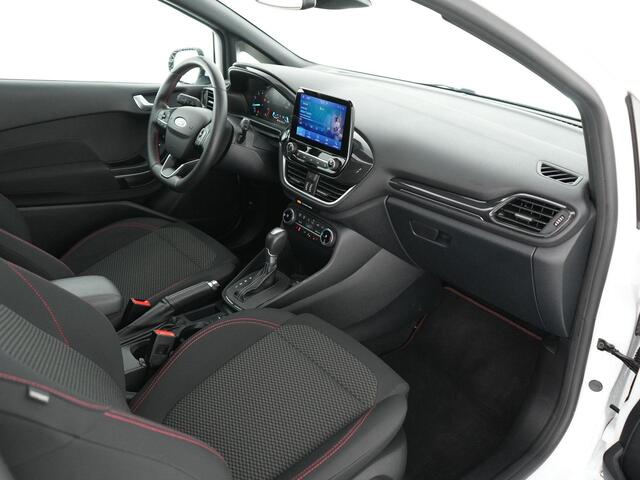 Ford FIESTA ST-Line 1.0 125pk AUTOMAAT |panoramadak|LED-koplampen|18" lichtmetalen wielen|Apple Carplay|blindspot|winter pack|parkeersensoren en camera|adaptive cruise control|