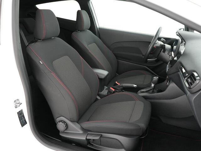 Ford FIESTA ST-Line 1.0 125pk AUTOMAAT |panoramadak|LED-koplampen|18" lichtmetalen wielen|Apple Carplay|blindspot|winter pack|parkeersensoren en camera|adaptive cruise control|