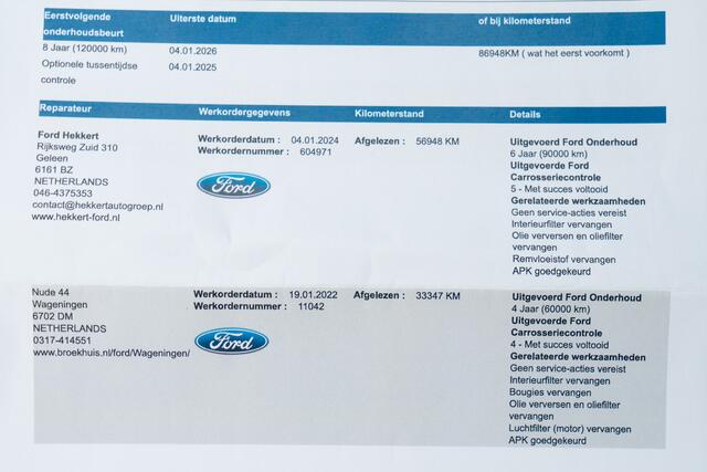 Ford FIESTA 1.1 86 PK Trend | 5 DRS | Airco | Bluetooth | | Radio MP 3 Speler | Cr Control | 2 e eign |