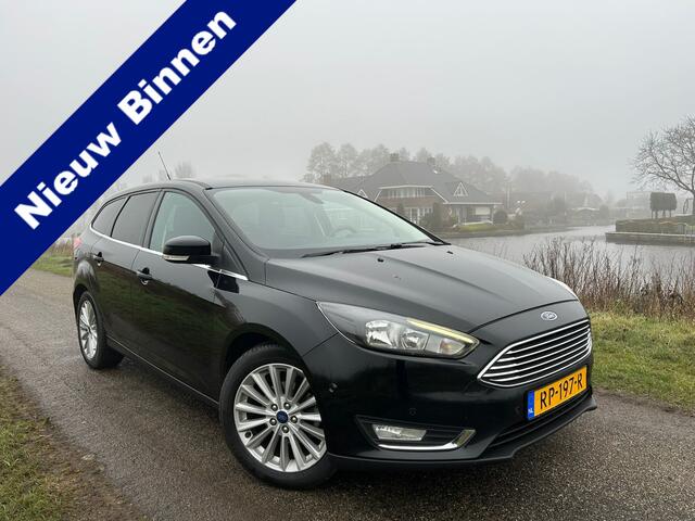 Ford FOCUS Wagon 1.0 126 PK Titanium Navi / Clima / Keyless Topstaat!