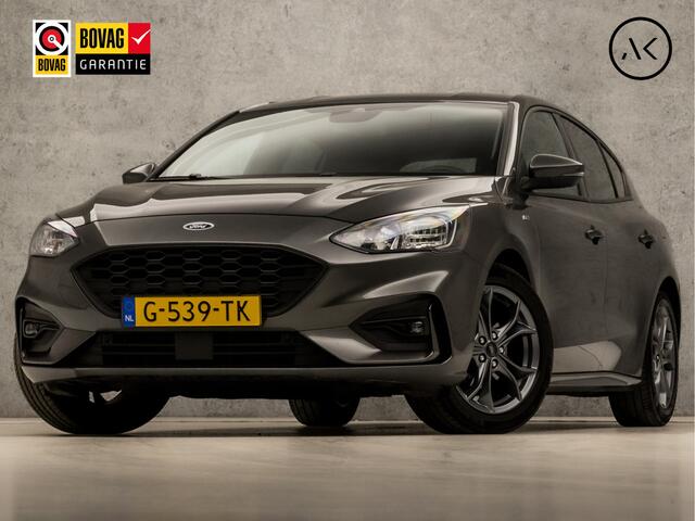 Ford FOCUS 1.0 EcoBoost ST Line (APPLE CARPLAY, GROOT NAVI, LED KOPLAMPEN, GETINT GLAS, SPORTSTOELEN, PARKEERSENSOREN, ZWART HEMEL, CRUISE, NIEUWE APK, NIEUWSTAAT)