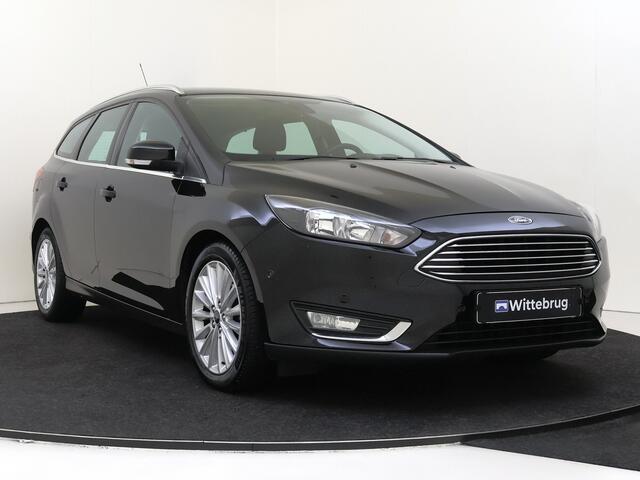 Ford FOCUS Wagon 1.0 Titanium | Parkeerhulp voor en achter | Navigatie | Keyless Start | Clima |
