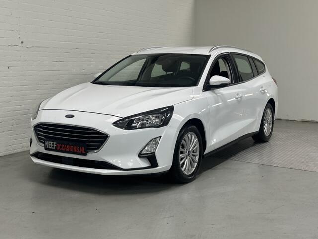 Ford FOCUS Wagon 1.0 EcoBoost Titanium Business CLIMA /TREKHAAK / CRUISE / CAMERA Dis.Ketting is nieuwe