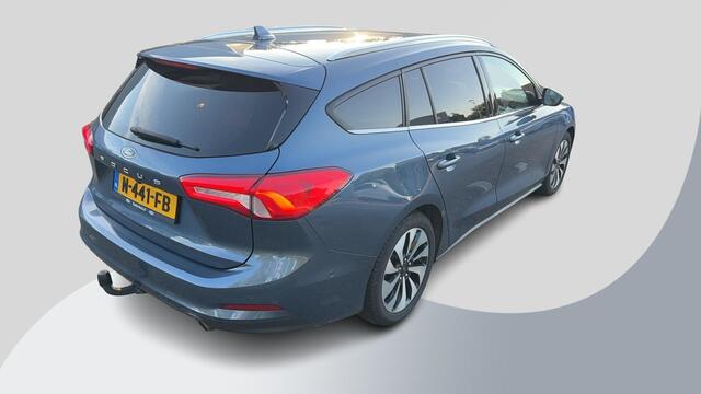 Ford FOCUS Wagon 1.0 EcoBoost Titanium Business Trekhaak | Adaptieve Cruise | Winterpack | Full LED | 17 inch Lichtmetaal | Dealer onderhouden