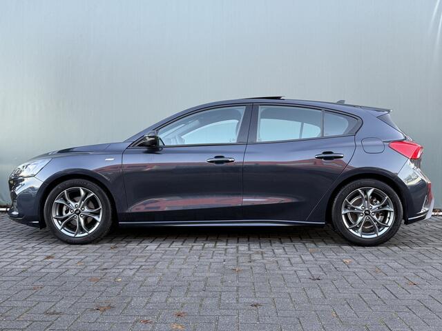 Ford FOCUS BWJ 2020 1.0 EcoBoost Hybrid 124 PK ST Line Business PANODAK | FULL LED | STOEL+STUURVERW. | VOORRUITVERW. | CAMERA | KEYLESS | CARPLAY + ANDROID | NAVI | CLIMA | CRUISE | LMV | PDC