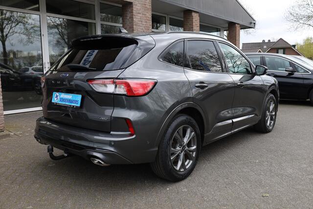 Ford KUGA ST-X TREKHAAK-AFN. ALCANTARA/LEER CAMERA RUIT+STOELVERW. CARPLAY DAB NAVI 2xPDC 18"LMV ACC ELEK.VERST.STOEL BLIS GSM-LADER DEALER-ONDERHOUDEN ENZ.