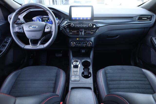 Ford KUGA ST-X TREKHAAK-AFN. ALCANTARA/LEER CAMERA RUIT+STOELVERW. CARPLAY DAB NAVI 2xPDC 18"LMV ACC ELEK.VERST.STOEL BLIS GSM-LADER DEALER-ONDERHOUDEN ENZ.