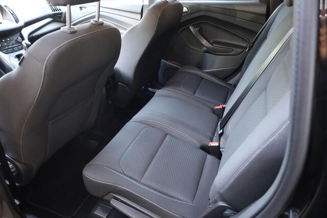 Ford KUGA 1.5 EcoBoost Titanium TREKHAAK-ELEC HALF-LEER STUUR/RUIT/STOEL/VERW. CARPLAY NAVI CLIMA CRUISE VOICE 2xPDC 17''LMV