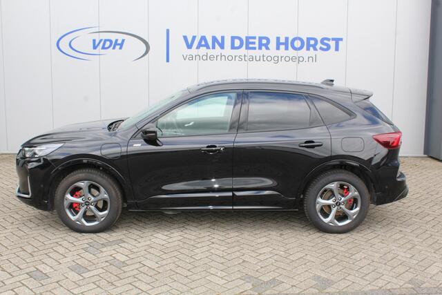 Ford KUGA 2.5-243pk PHEV ST-Line X Nieuwste model. Ultieme luxe hoogzitter met een trekgewicht van 2.100kg ! Schuif / kanteldak. Elektrisch inklapbare Trekhaak, vooruit, stuur, stoelverwarming V+A, 360 Camera, HUB, Apple/Androidauto, Elektrisch verstelbare stoelen,