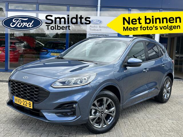 Ford KUGA 2.5 PHEV 225 pk ST-Line | Winter Pack | Camera | Keyless | LED | Clima | Cruise | Apple/Android CarPlay | Fabr. Gar. t/m 2029!