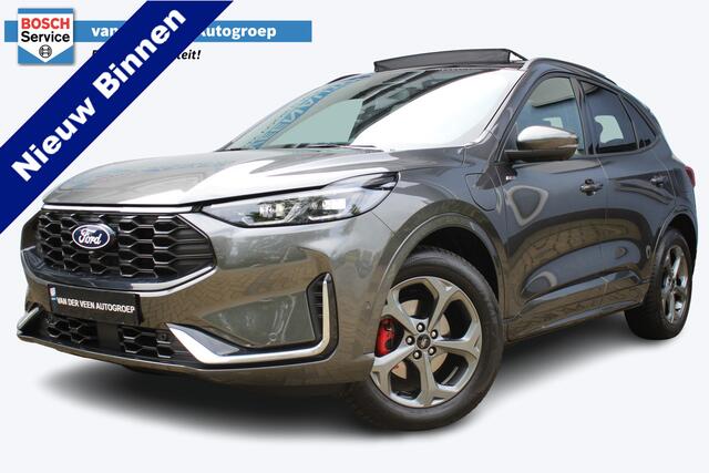 Ford KUGA 2.5 PHEV ST-Line X | Panorama dak | Elektrisch wegklapbare trekhaak | 360* Camera | Bang & Olufsen Audiosysteem | Head-Up Display | Keyless GO | Stoel/stuurverwarming | Elektrische kofferbakklep | Elektrisch verstelb. bestuurdersstoel met memory | Achterb
