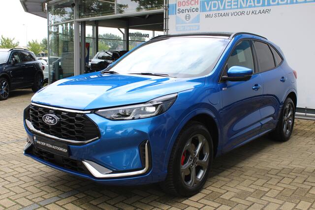 Ford KUGA 2.5 PHEV ST-Line X | Panorama dak | Elektrisch wegklapbare trekhaak | 360* Camera | Bang & Olufsen Audiosysteem | Head-Up Display | Keyless GO | Stoel/stuurverwarming | Elektrische kofferbakklep | Elektrisch verstelb. bestuurdersstoel met memory | Achterb