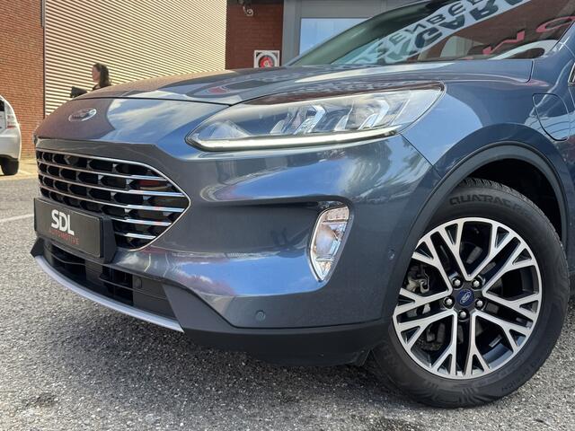 Ford KUGA 2.5 PHEV Titanium // CAMERA+SENSOREN // DODEHOEK // ADAPTIVE CRUISE // NAVI+CARPLAY // STOEL VERWARMING //