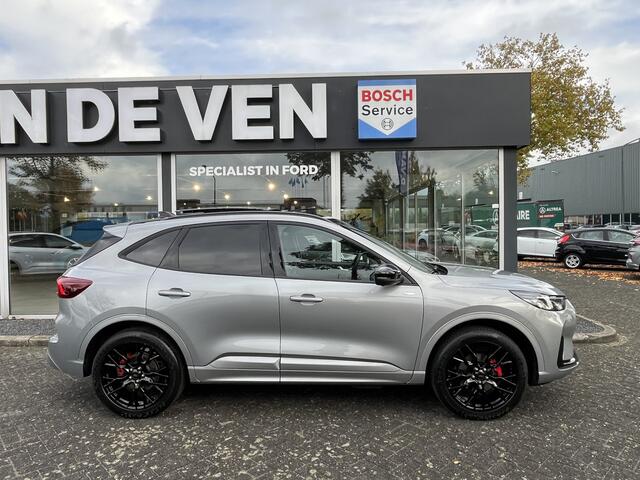 Ford KUGA 2.5 PHEV ST-Line X Black Pack 243pk e-CVT Automaat | 6700 | Full Options | Black Package | E-Trekhaak | Panodak | Coast-to-Coast Matrix LED | 20'' | Winter Pack | Head-Up | Driver Assistance Pack | AGR-stoelen | etc. etc.