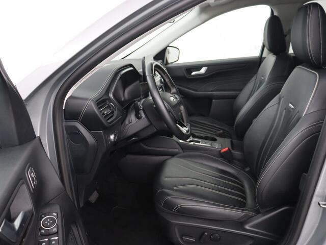 Ford KUGA 2.5 PHEV Vignale | Head-Up | Trekhaak | Adaptive cruise | Leder | 360 Camera | Stoelverwarming | Digital Cockpit | Carplay | Dodehoek detectie | Navigatie | Keyless | Achterbankverwarming | Plug In