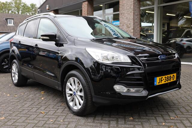 Ford KUGA 1.5 Titanium TREKHAAK HALFLEER CAMERA STOEL/RUITVERW. ELEC-KLEP NAVI CRUISE CLIMA DAB NAP 2XPDC 17''LMV