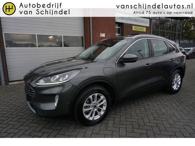 Ford KUGA 2.5 PHEV TITANIUM LUXE VOLLEDIG DEALER ONDERHOUDEN! 1500KG TREKGEWICHT! AFN.TREKHAAK 360 CAMERA LED NAVI ANDROID/APPLECARPLAY ADAPTIEVE CRUISE WINTERPAKKET LMV PDC V+A ENZ...