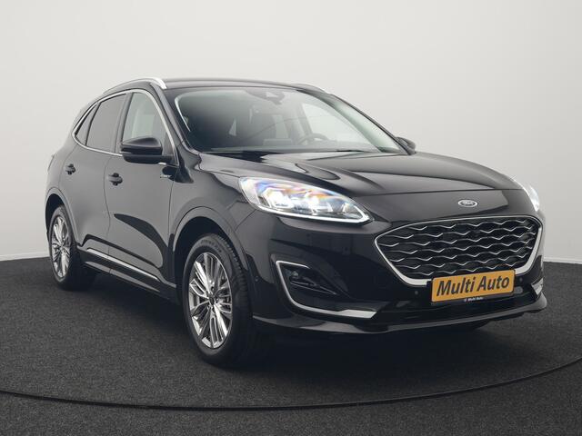 Ford KUGA 2.5 Vignale Plug In Hybrid 225pk Dealer O.H. PHEV | Trekhaak Afneembaar | Head Up | 360 Camera | Adaptive Cruise | Lederen Sportstoelen Memory & Verwarmd | Bang&Olufsen | Stuur Verwarmd | Apple Carplay | Blis | Keyless | Navigatie | DAB