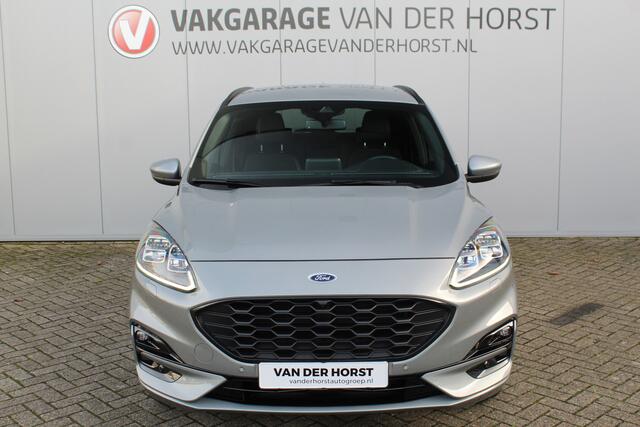 Ford KUGA 2.5 PHEV ST-Line X. Hybride rijden voor een reële prijs ! Android/Apple carplay, LED dagrijverlichting, Parkeersensoren, Climate control, Navigatie, Cruise Control, Bluetooth, Navigatie, Camera v+a, Metallic lak etc
