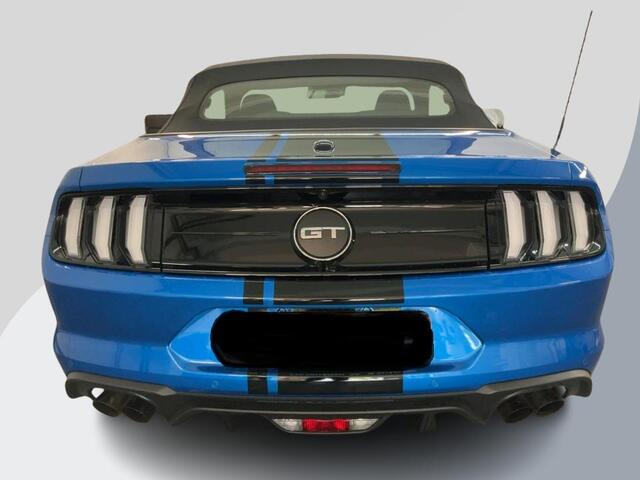 Ford MUSTANG Convertible 5.0 V8 GT | 450pk | 7.500KM! | Volledig Dealer onderhouden EU versie (zie papieren) | Adaptive cruise control | Achteruitrijcamera