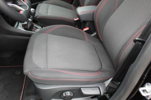 Ford PUMA 1.0-125pk EcoBoost Hybrid ST-Line. April 2024 ! Slechts 8.400km ! Autm. airco, navigatie, telefoonvoorb., camera, pdc v+a, parkeerassistent, LED verl., metallic lak, LM wielen, stoel-, stuur- en voorraamverw., lane- en sideassist, adapt. cruise cntrl etc