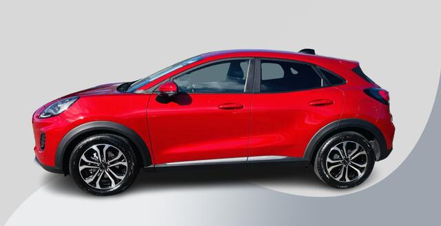 Ford PUMA 1.0 EcoBoost Hybrid Titanium 125pk Nieuw Model! | Fantastic Red | Achteruitrijcamera | Navigatie | Metaal lak | Nieuw te bestellen!