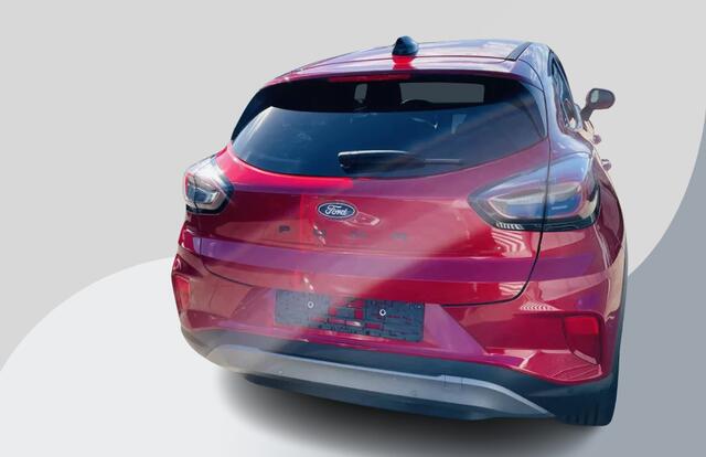 Ford PUMA 1.0 EcoBoost Hybrid Titanium 125pk Nieuw Model! Automaat| Fantastic Red | Achteruitrijcamera | Navigatie | Metaal lak | Nieuw te bestellen!