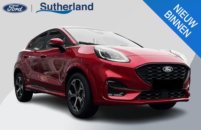 Ford PUMA 1.0 EcoBoost Hybrid ST-Line 125pk Nieuw Model | Fantastic Red | Achteruitrijcamera | Navigatie | Draadloze Carplay, Android auto | Nieuw te Bestellen