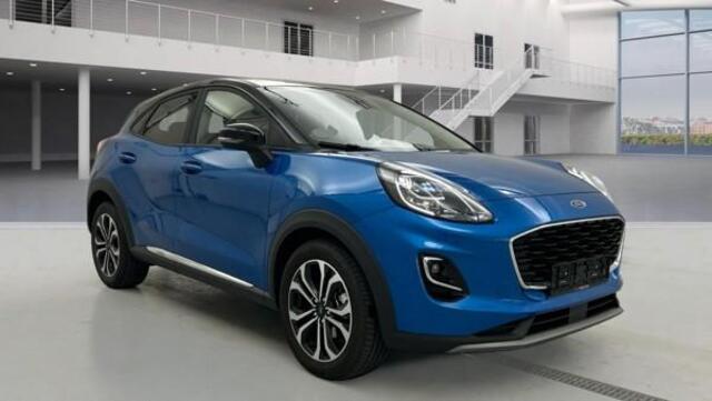 Ford PUMA 1.0 EcoBoost Hybrid Titanium 125pk | Winterpack | SYNC 3 Navigatie | Parkeersensoren achter | Contrasterend Dak |