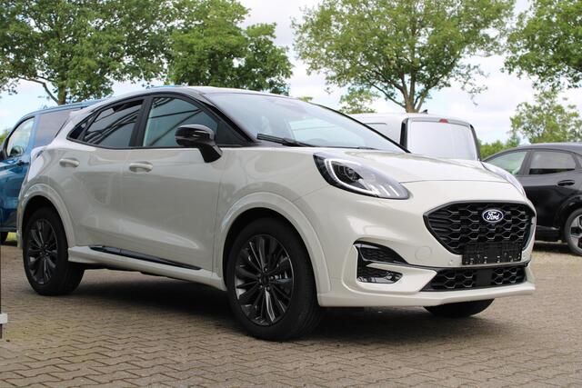 Ford PUMA 1.0 EcoBoost Hybrid Sound Edition | Limited Edition! | Upgrade B&O Audio | Full Matrix LED | Zwart Dak | 18'' Lichtmetaal | Winterpakket | Driver Assistance Pakket |