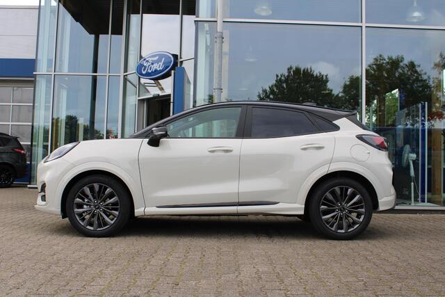 Ford PUMA 1.0 EcoBoost Hybrid Sound Edition 125pk | Ford Voorraad | Limited Edition! | Upgrade B&O Audio | Full Matrix LED | Zwart Dak | 18'' Lichtmetaal | Winterpakket | Driver Assistance Pakket |