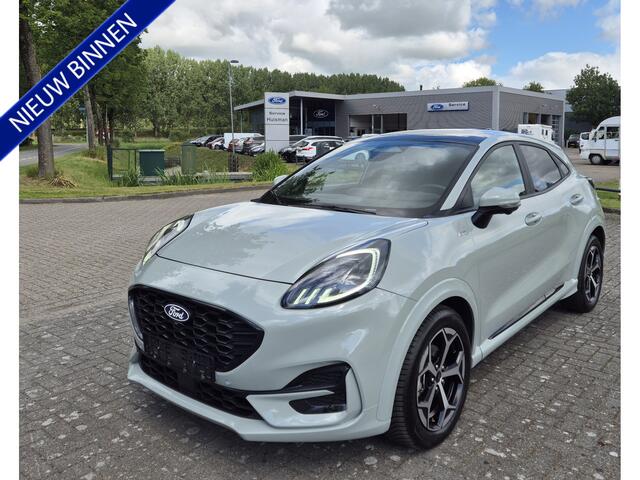 Ford PUMA Nw.model Hybrid ST-Line X Panoramadak Trekhaak Alle opties nieuw 42.865,-