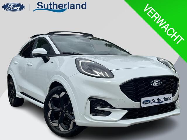 Ford PUMA 1.0 EcoBoost Hybrid ST-Line X 155pk Automaat | Panoramadak | Afneembare trekhaak | Winter Pack | Adaptive cruise control | 360 graden camera | Bang&Olufsen | Elektrsiche achterklep | Matrix LED