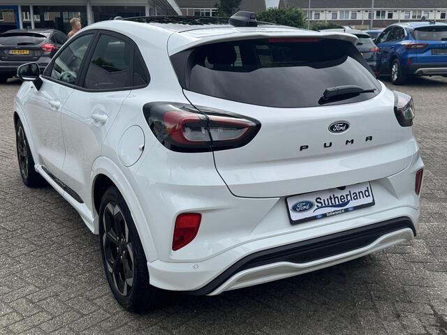 Ford PUMA 1.0 EcoBoost Hybrid ST-Line X 155pk Automaat | Panoramadak | Afneembare trekhaak | Winter Pack | Adaptive cruise control | 360 graden camera | Bang&Olufsen | Elektrsiche achterklep | Matrix LED