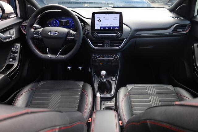 Ford PUMA 1.0 EcoBoost Hybrid ST-Line X ST-LINE PANO AFN-TREKH HALF-LEER RUIT/STOELVERW. ELEC.ACHTERKLEP/SPIEGELS CAMERA DAB 2XPDC 19''LMV METROPOLIS-WHITE!!