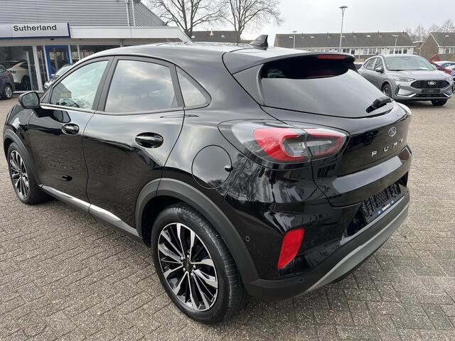 Ford PUMA 1.0 EcoBoost Hybrid Titanium X | 155pk Automaat | Trekhaak | Panoramadak | Adaptive cruise control | Winter-pack | Full-LED koplampen | Handsfree bedienbare achterklep | Dodehoeksensoren