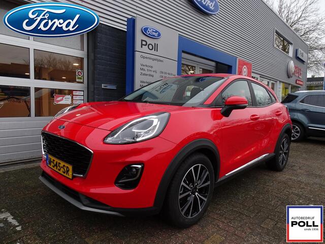 Ford PUMA 125pk Hybrid Titanium-X Navi Climat Winter pack Fabrieksgarantie tot 28-1-2026/ max. 100.000km