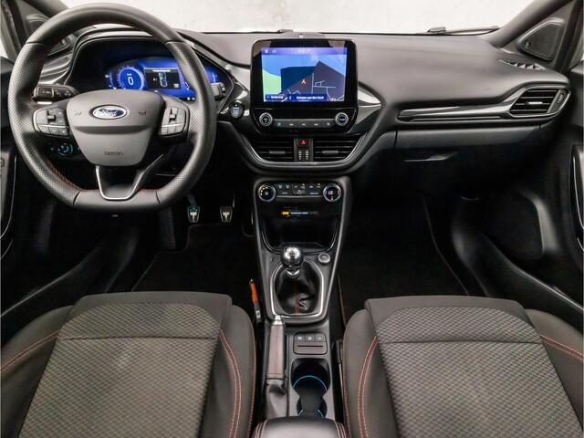 Ford PUMA 1.0 EcoBoost Hybrid ST-Line Sport (VIRTUAL COCKPIT, APPLE CARPLAY, GROOT NAVI, CLIMATE, SPORTSTOELEN, ZWART HEMEL, LED KOPLAMPEN, CRUISE, LM VELGEN, NIEUWSTAAT)
