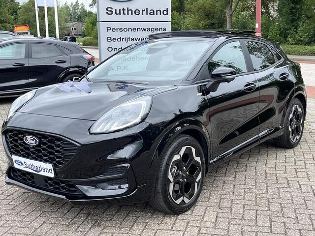 Ford PUMA 1.0 EcoBoost Hybrid ST-Line X 155pk Automaat | Panoramadak | Afneembare trekhaak | Winter Pack | Adaptive cruise control | 360 graden camera | Bang&Olufsen | Elektrsiche achterklep | Matrix LED