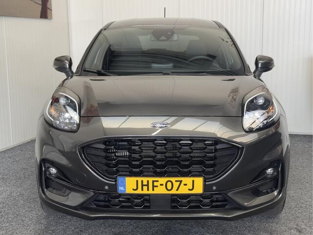 Ford PUMA 1.0 ECOBOOST HYBRID ST 155 PK ! NAVIGATIE ADAPTIVE CRUISE CONTROL APPLE CARPLAY/ANDROID RIJSTROOKSENSOREN VOORRUITVERWARMING STUURVERWARMING ACHTERUITRIJCAMERA ZEER MOOI !! 3010