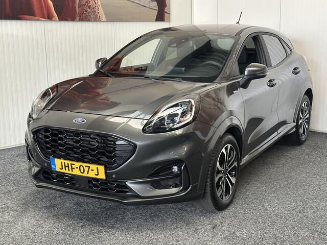 Ford PUMA 1.0 ECOBOOST HYBRID ST 155 PK ! NAVIGATIE ADAPTIVE CRUISE CONTROL APPLE CARPLAY/ANDROID RIJSTROOKSENSOREN VOORRUITVERWARMING STUURVERWARMING ACHTERUITRIJCAMERA ZEER MOOI !! 3010