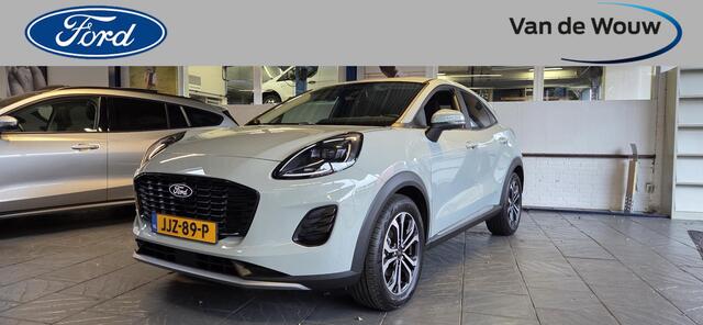 Ford PUMA 1.0 EcoBoost Hybrid Titanium Cactus Grey Nieuwstaat!!