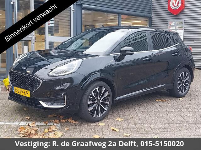 Ford PUMA 1.0 EcoBoost Hybrid ST-Line Vignale Automaat | Navigatie | Leder | Glazen Dak |