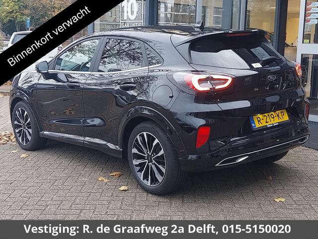Ford PUMA 1.0 EcoBoost Hybrid ST-Line Vignale Automaat | Navigatie | Leder | Glazen Dak |