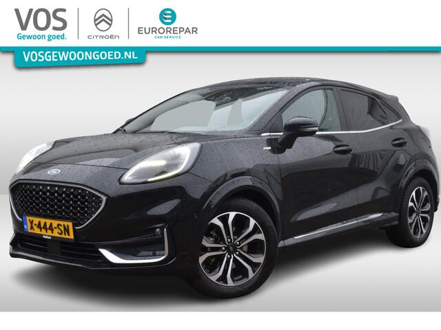 Ford PUMA 1.0 EcoBoost Hybrid ST-Line Vignale 155pk | Navigatie | Camera | Leder | Panoramisch open dak | Airco ECC | Carplay & Android Auto | LM velgen | Adaptieve Cruise Control | Zeer Compleet uitgevoerde auto!