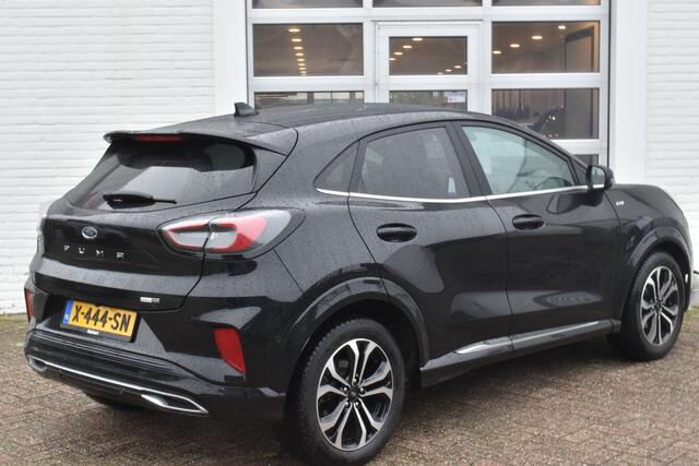 Ford PUMA 1.0 EcoBoost Hybrid ST-Line Vignale 155pk | Navigatie | Camera | Leder | Panoramisch open dak | Airco ECC | Carplay & Android Auto | LM velgen | Adaptieve Cruise Control | Zeer Compleet uitgevoerde auto!